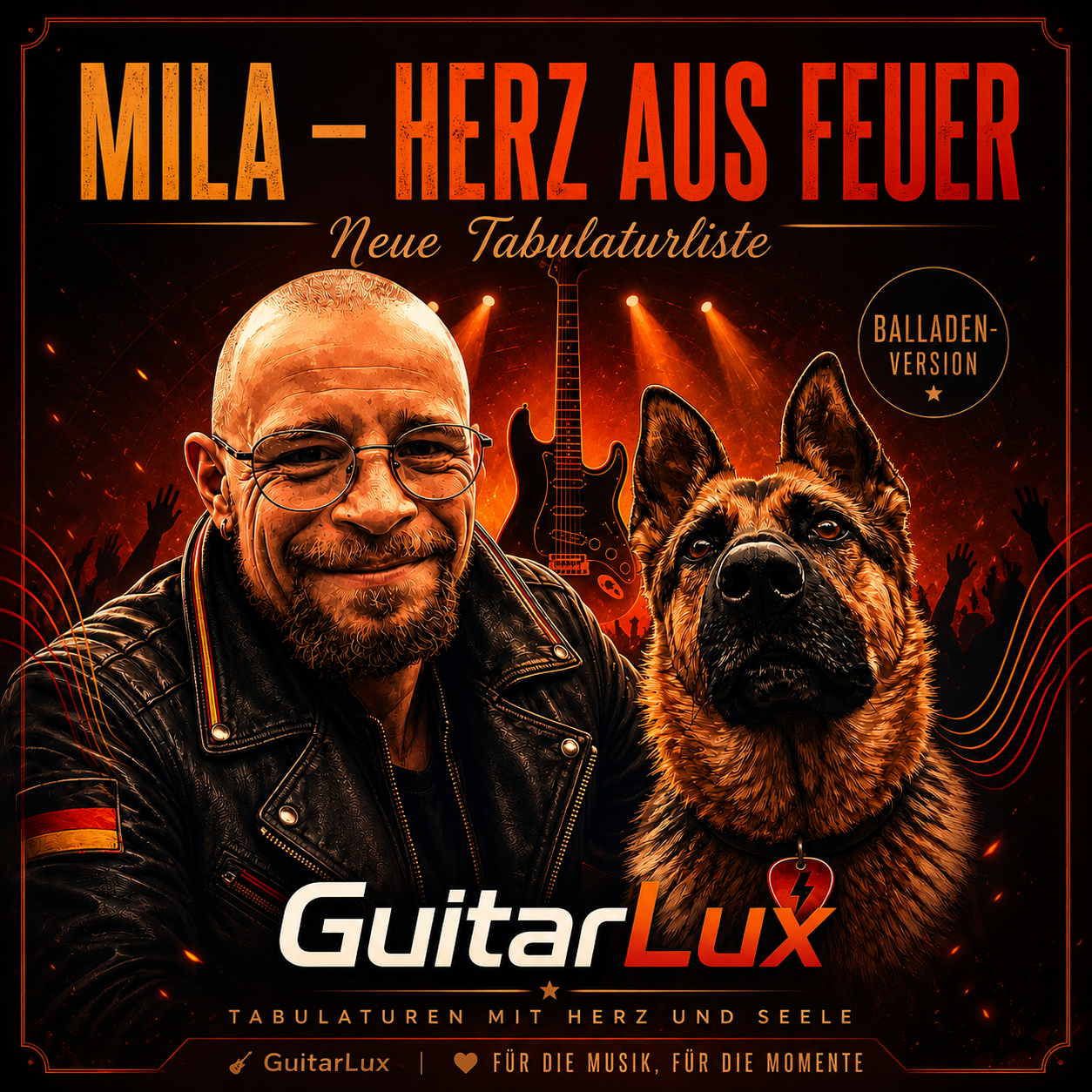 Titelbild: Kontzeptentwicklumng von GuitarLux